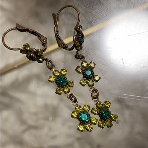 Vintage turtle earrings